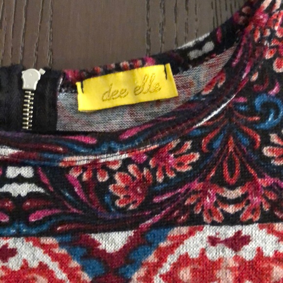 🌷dee elle 3/4 Sleeve Mini Dress - Picture 3 of 8